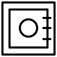 In-Room Safe Icon