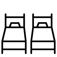 Double Queen Beds Icon