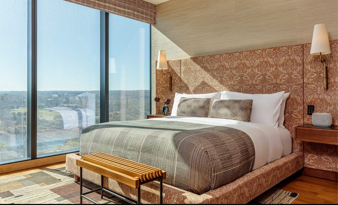 austin proper guest room with view