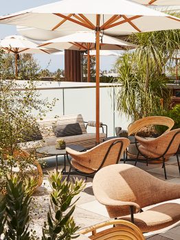 Calabra Outdoor Rooftop Seating