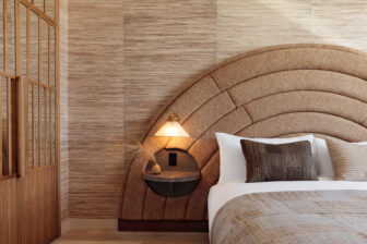 Modern Building guest room Bed
