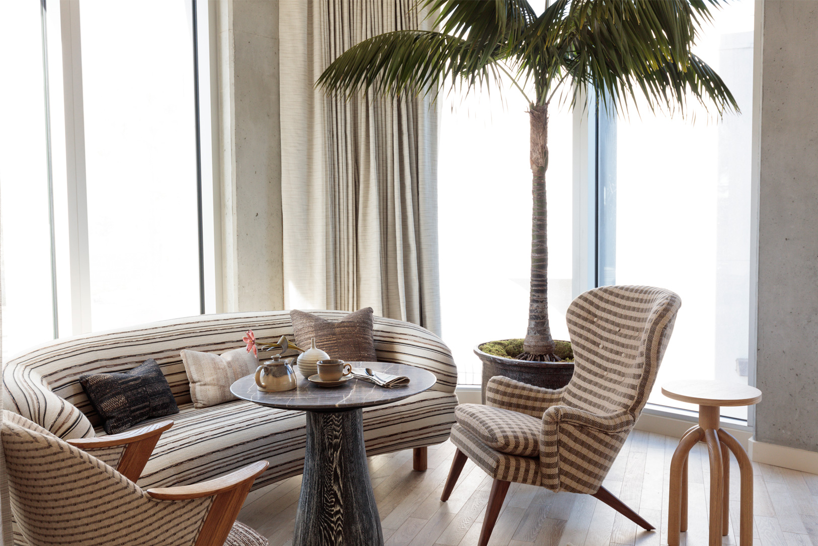 Modern Building Suite seating area