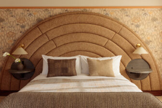 Landmark guest room King Bed
