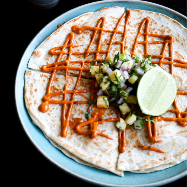 La Piscina’s Lobster Quesadilla