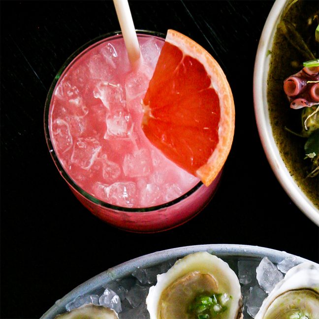 La Piscina's Blood Orange Paloma