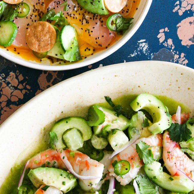 La Piscina's Gulf Snapper & Aji Amarillo Aguachile