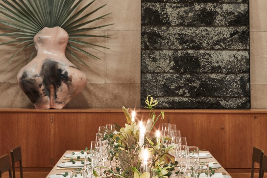 Pre Function Space ceremony table set up