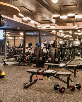 san francisco proper gym with variety of equipment