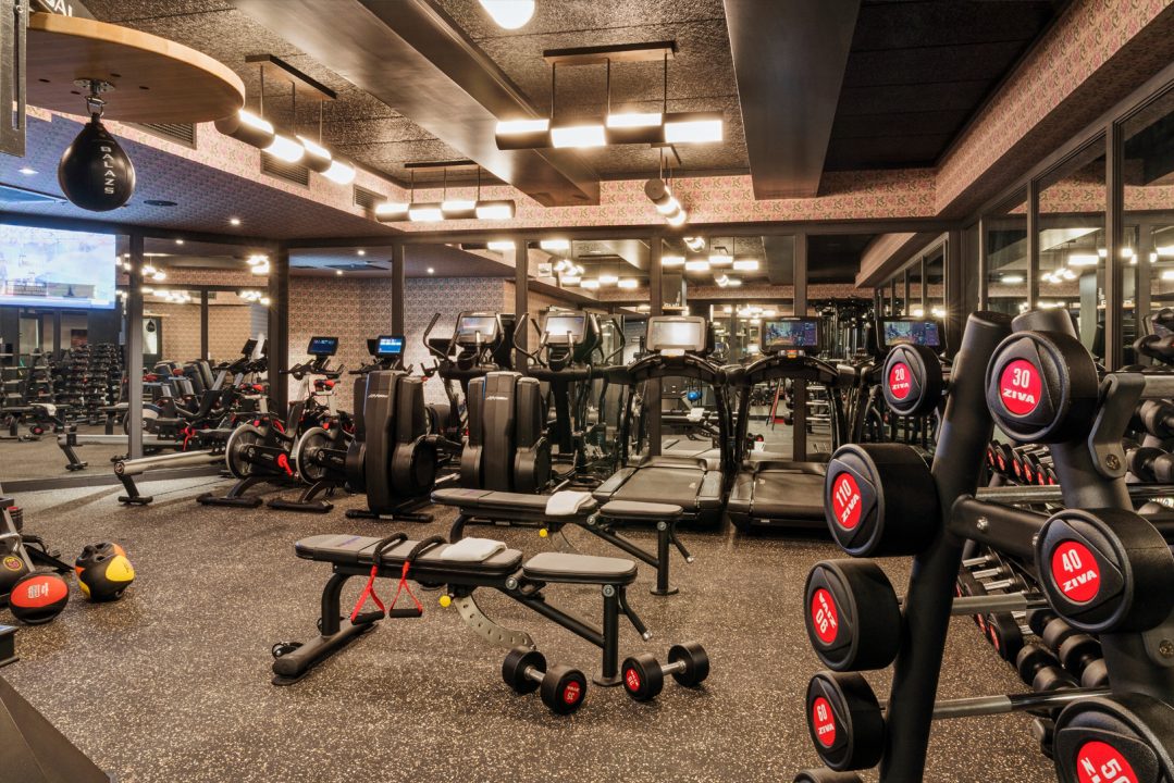 san francisco proper gym with variety of equipment