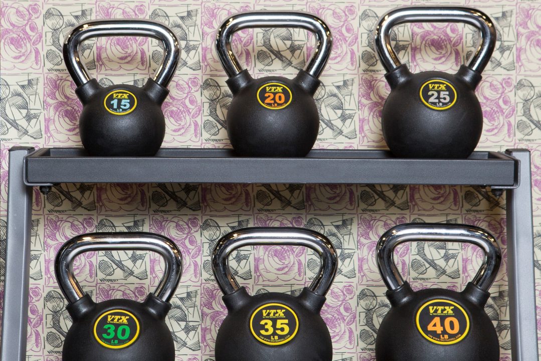 San francisco proper weights close up at the gym