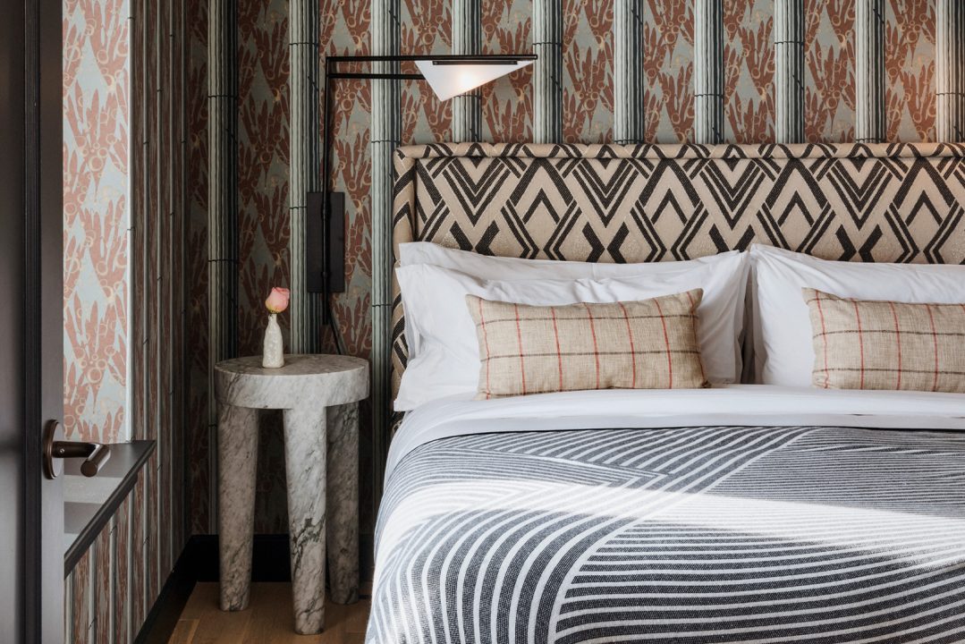san francisco proper guest room with king bed
