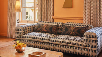 Downtown LA Proper Suite bedroom and living area