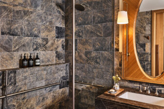 Austin Proper Guest Bathroom with aesop amenities