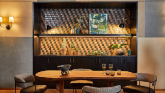 Basketball Court Suite dining area