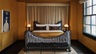 Pool Suite master bedroom