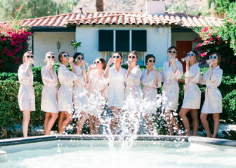 Avalon Palm Springs wedding party