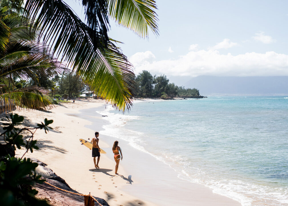 Paia Inn beach