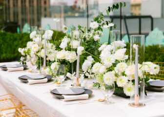 Charmaine's rooftop wedding reception