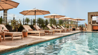 Austin proper pool deck