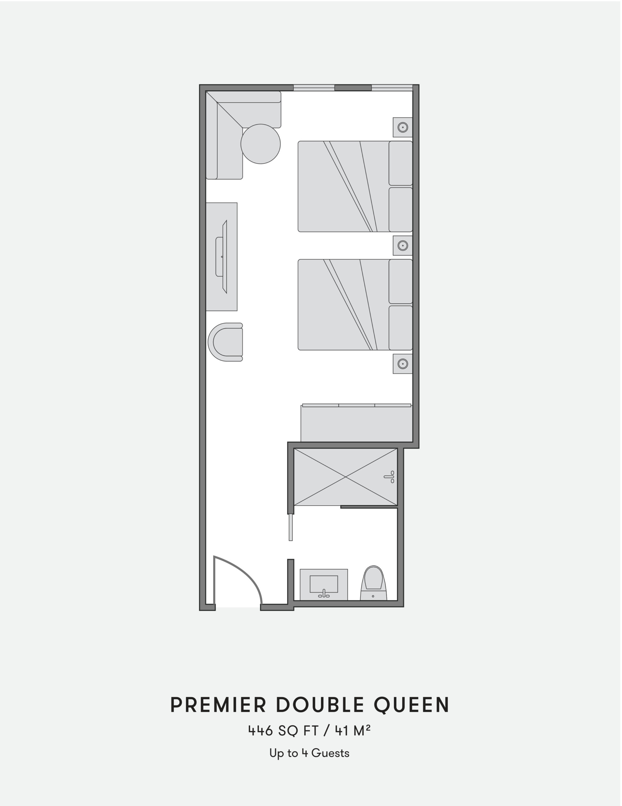 Premier Double Queen Map