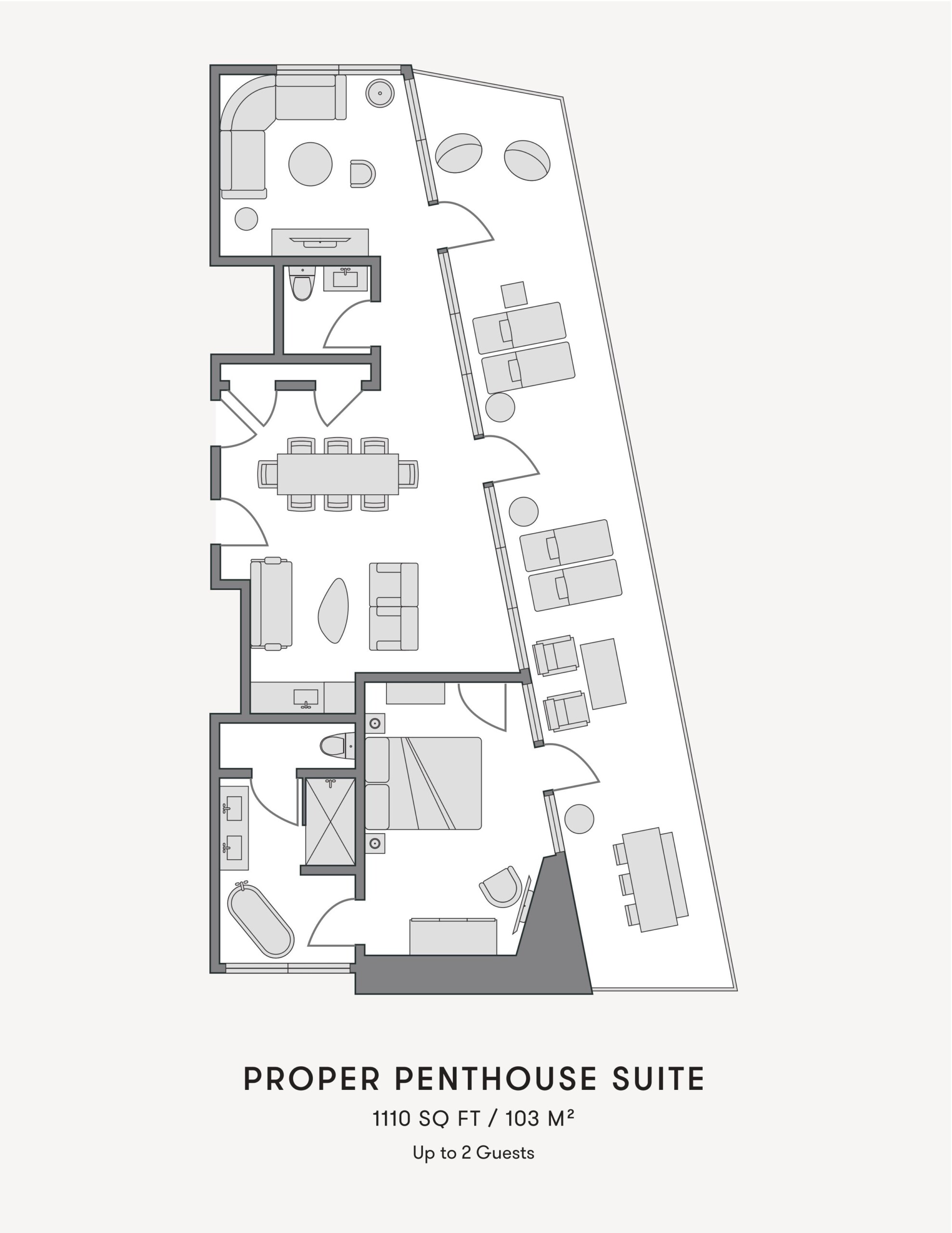 Proper Penthouse Suite Map