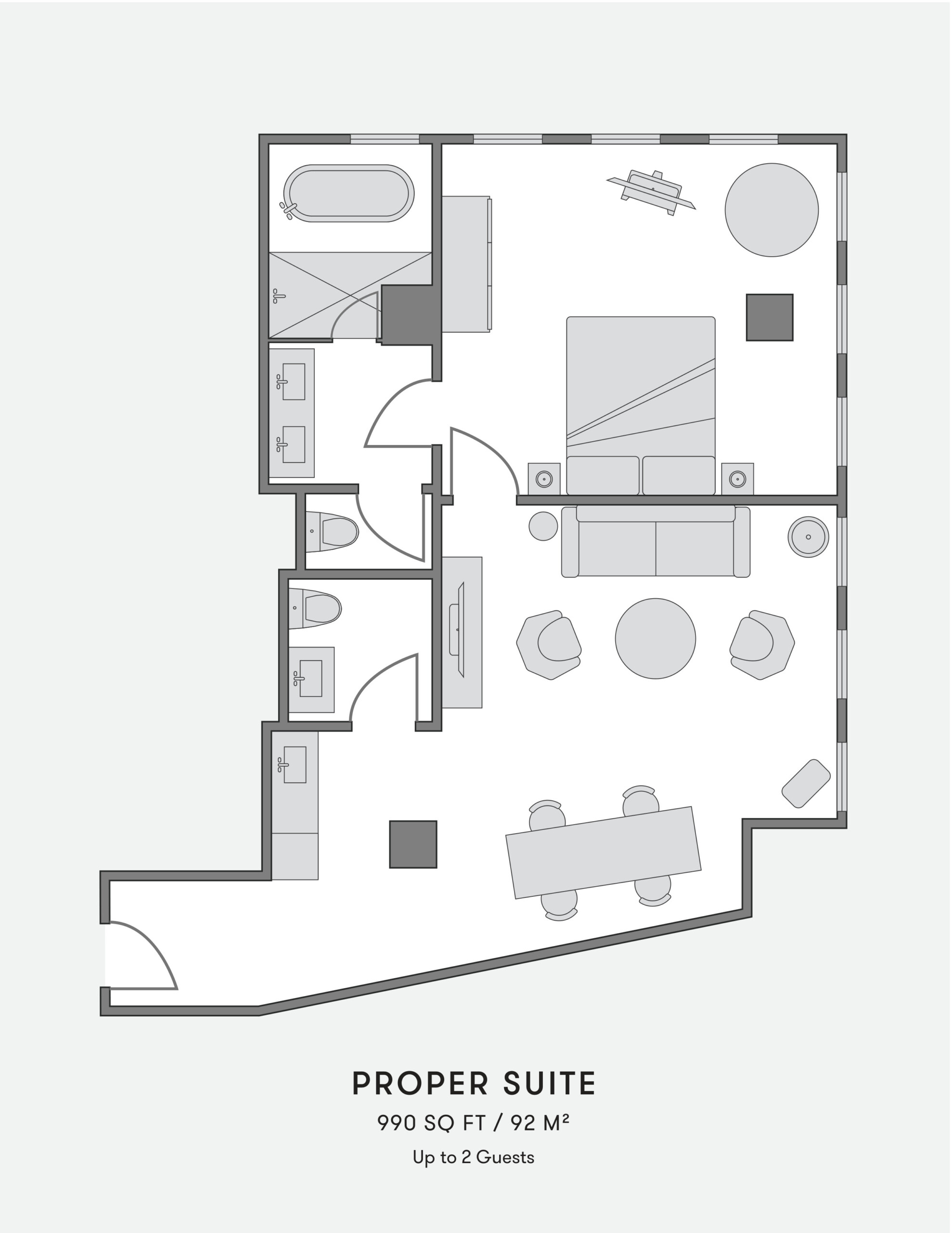 Proper Suite Map