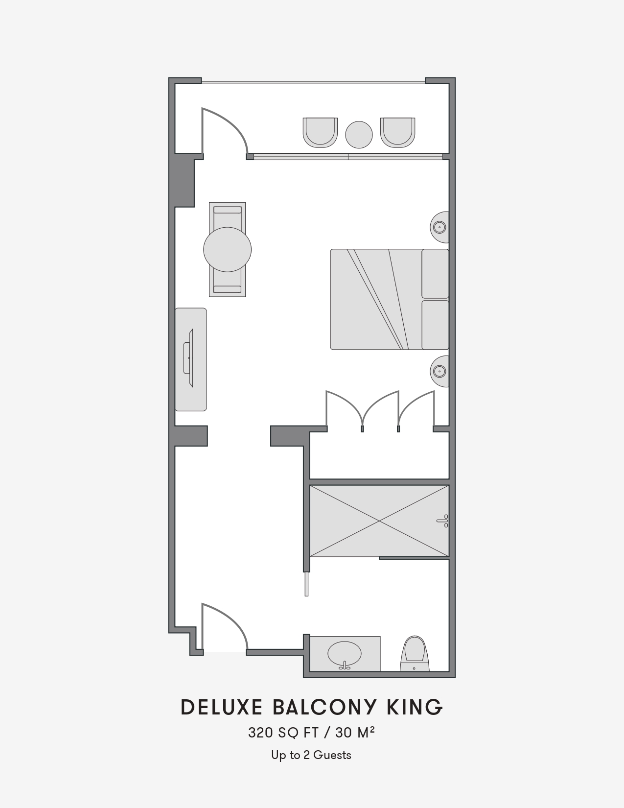 Deluxe Balcony King