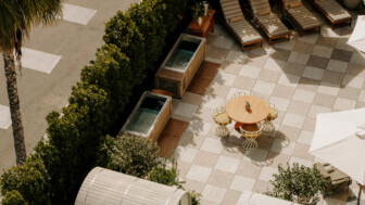 santa monica proper wellness area