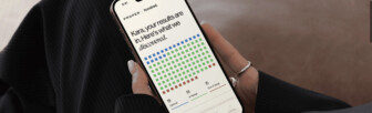 person using proper hundred app