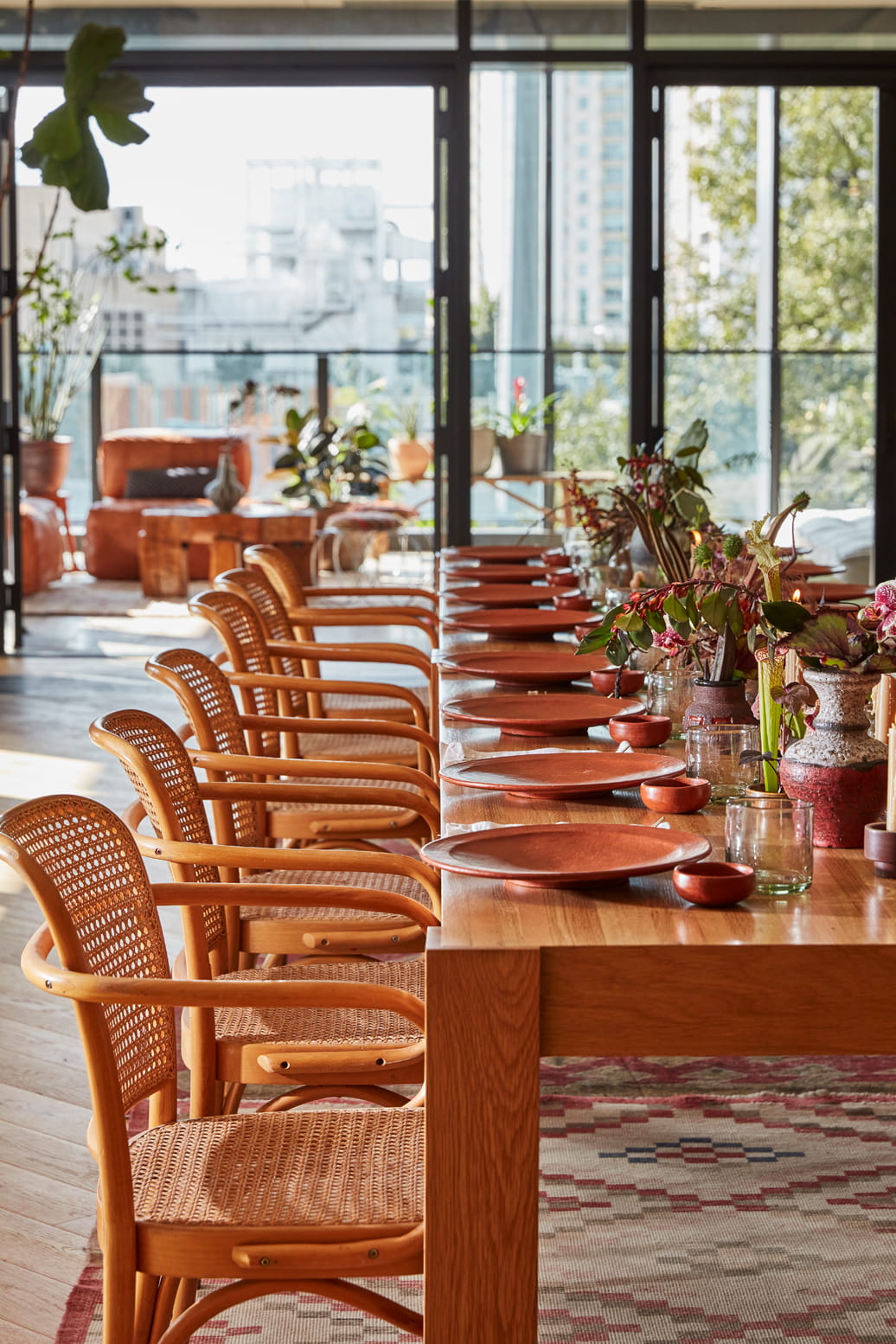 pre function space table setting