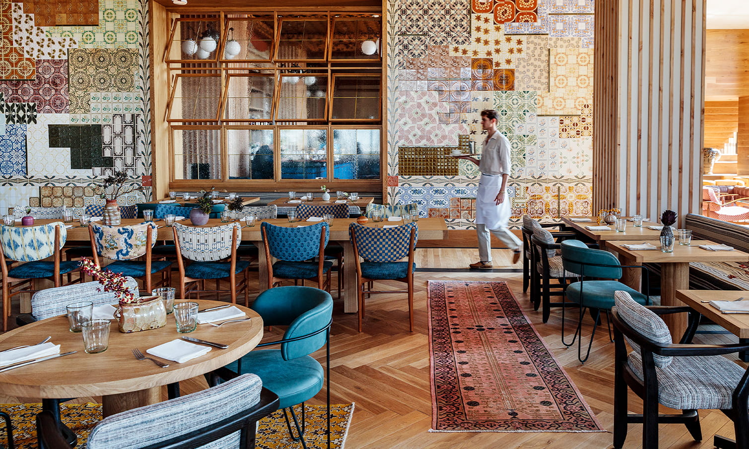 Peacock Indoor Dining Room