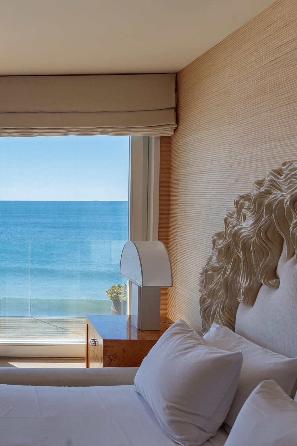 Malibu Beach House ocean front bed room