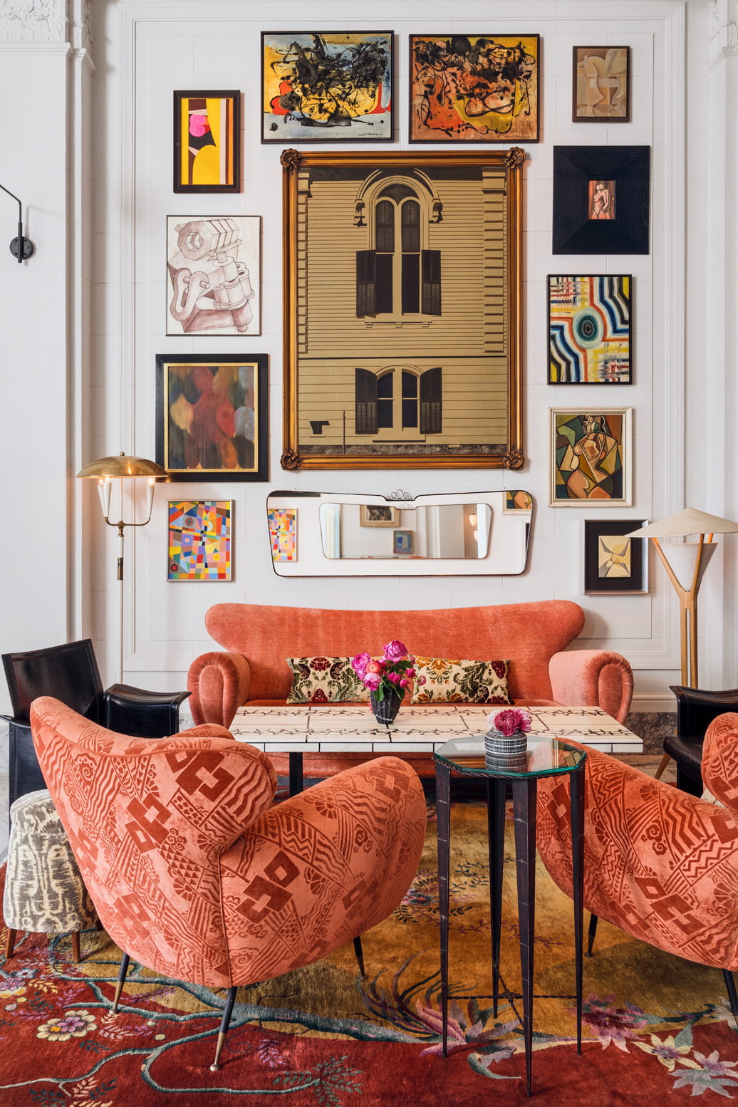 san francisco proper lobby lounge with couch seating