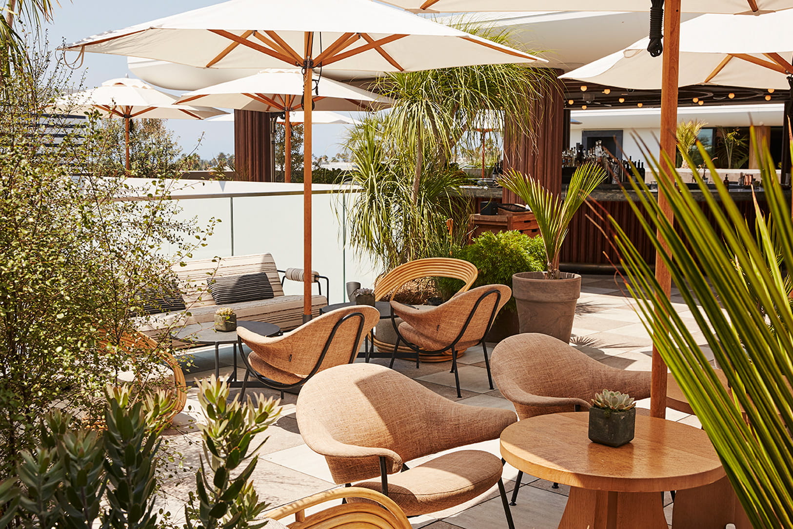 Calabra Outdoor Rooftop Seating