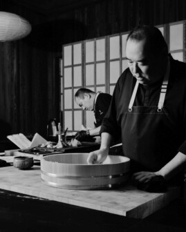 Kishi Brothers working in kappo kappo kitchen